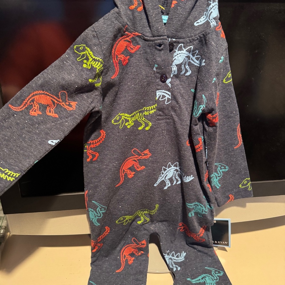 Andy & Evan Hooded Onesie